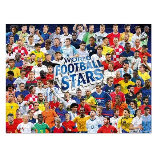Winning Moves - WM011423-ML1 - World Football Stars - 1000 Piece