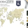Wooden City - 3D Puzzle World Map XL