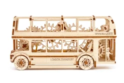 Wooden City - Wooden Mechanical London Bus Number of Details 216