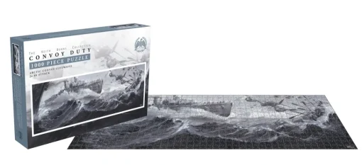 Zee Productions - BELL003PZT - Convoy Duty (Arctic Convoy Luftwaffe Ju 88 Attack) The Keith Burns Collection - 1000 Piece